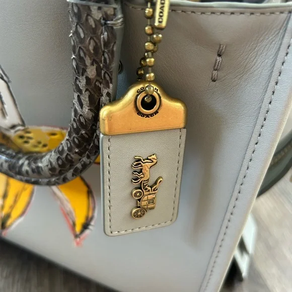 Coach x Jean-Michel Basquiat Rogue Bag 25 - Picture 8 of 16